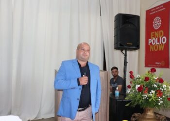 Prefeito sargento Rhenys Cambraia toma posse para o segundo mandato em Presidente Olegário