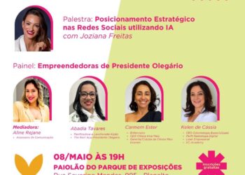 Encontro de Mulheres Empreendedoras acontece nesta quinta-feira (08), em Presidente Olegário