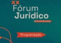 Fórum Jurídico chega à 20ª edição com debates atuais e convidados de destaque